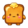 トーストゴーレムのドット絵